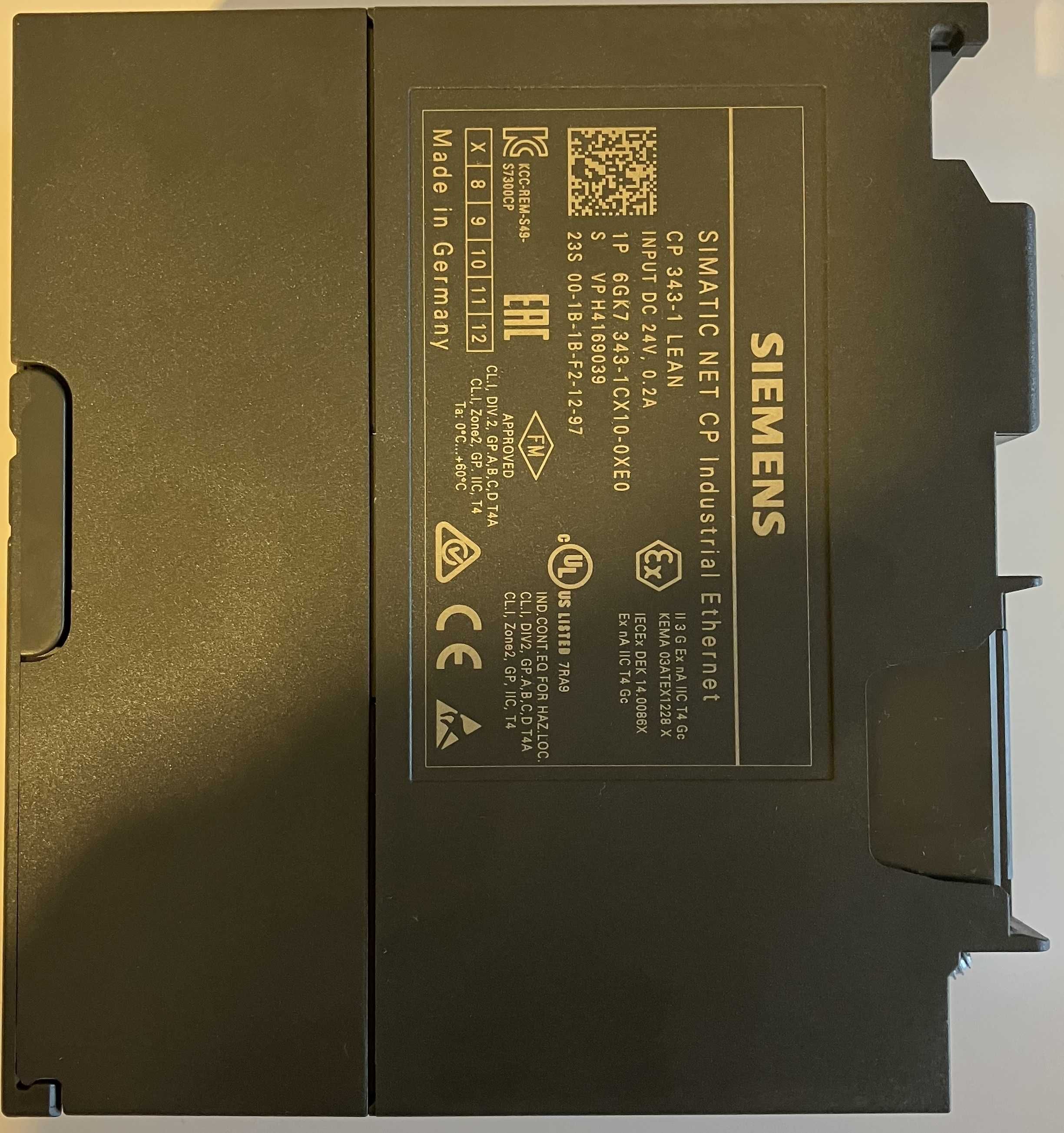Moduł Siemens Simatic Net CP 343-1 Lean 6gk7 343-1cx10-0xe0