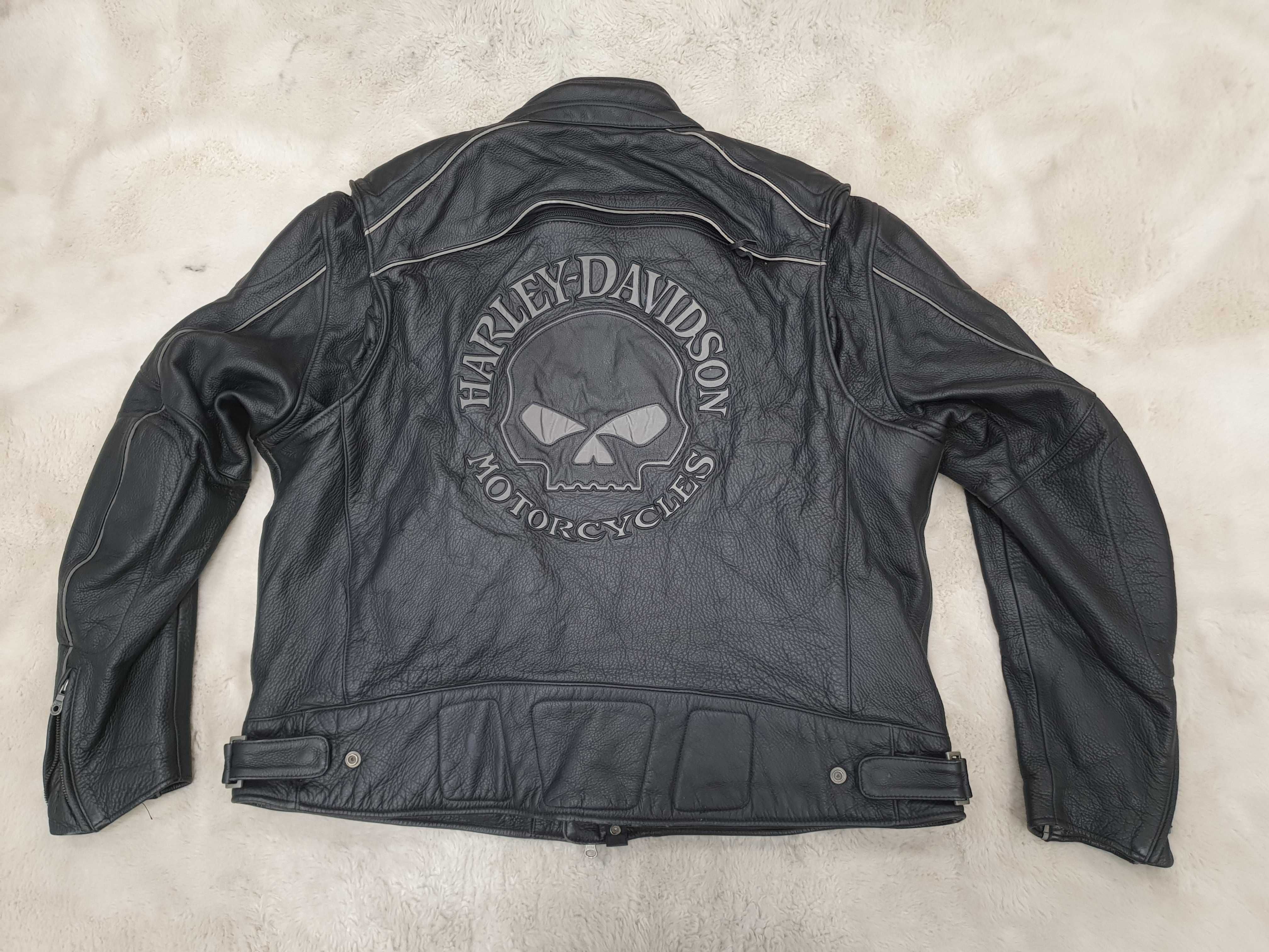 Harley Davidson Skull 2xl - 3xl - xxl xxxl ,kurtka motocyklowa