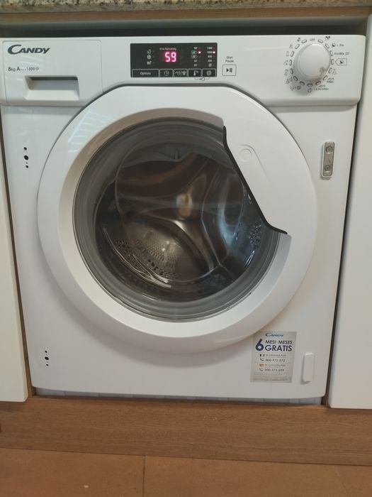 Máquina de lavar roupa Candy