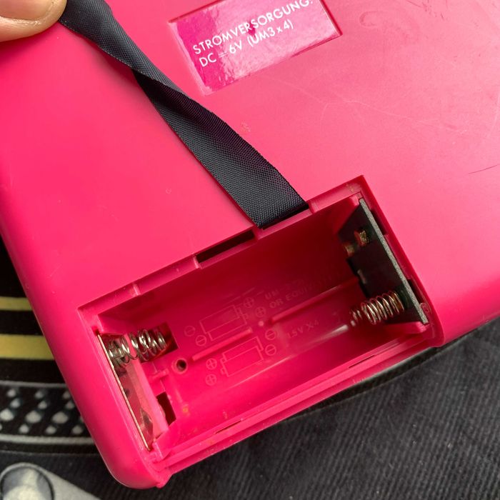 Вінтажний касетний плеєр з диктофоном Walt Disney CR 3218