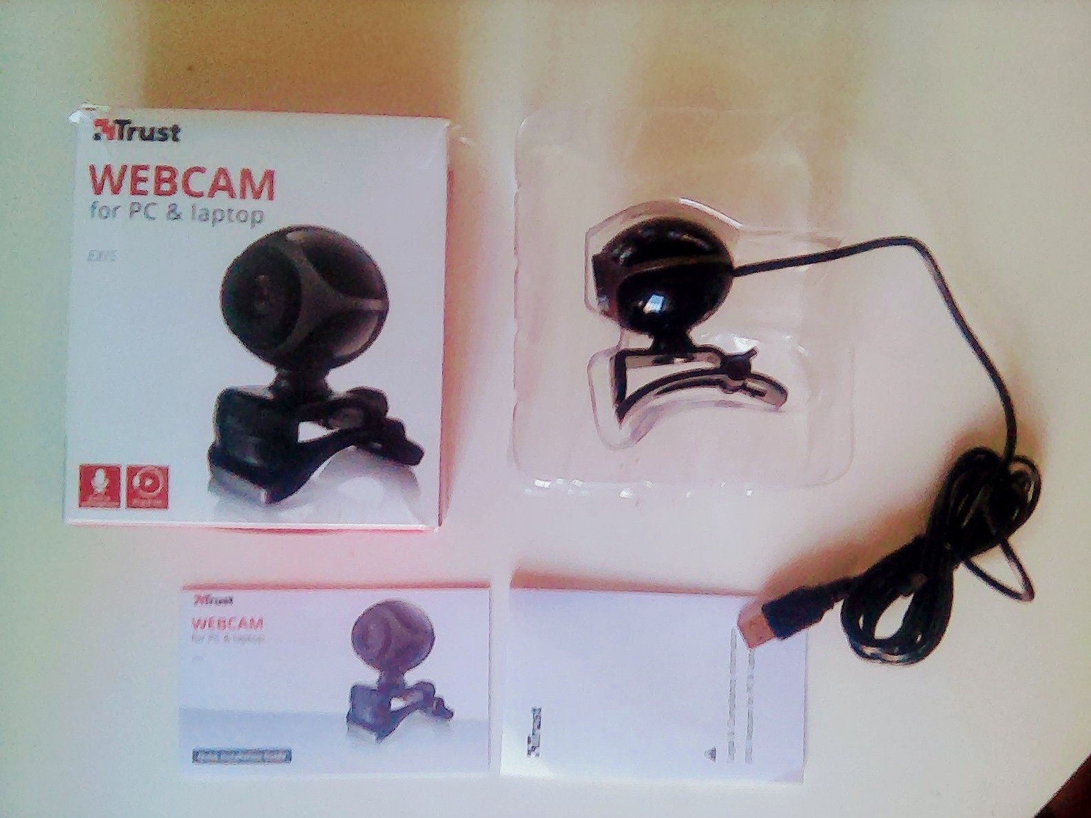 Webcam TRUST para PC e Portáteis - NOVO