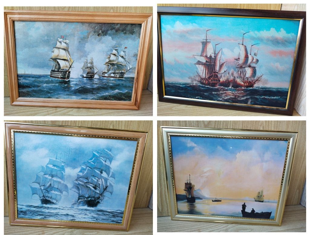 Картины карабли, картина морской бой