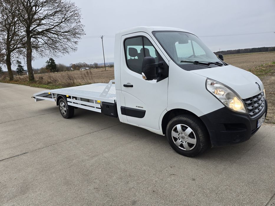 Renault Master 2.3 150km 2011r. Nowy najazd . Autolaweta