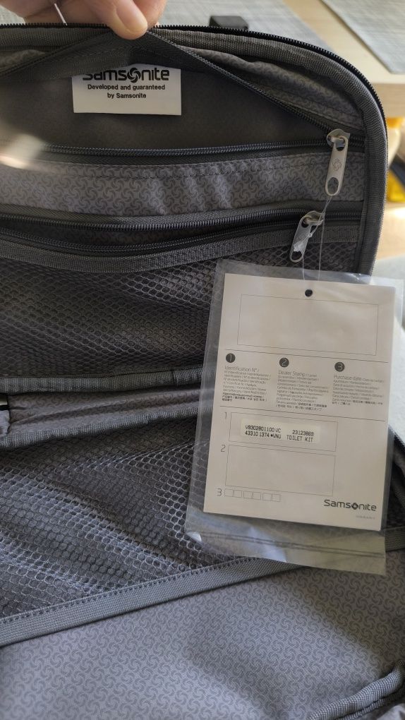 Mala necessaire masculina Samsonite