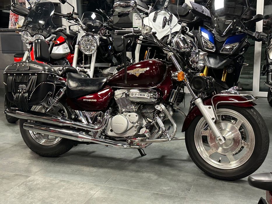 Hyosung GV 125 AQUILA Full Ubrana kat.B , REJ.PL Dostawa do 31.12 GRATIS