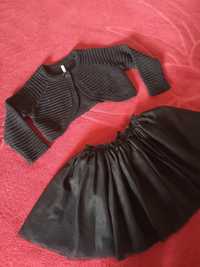 Нарядный комплект, костюм: болеро Young Dimension и юбка H&M на 3-4-5л