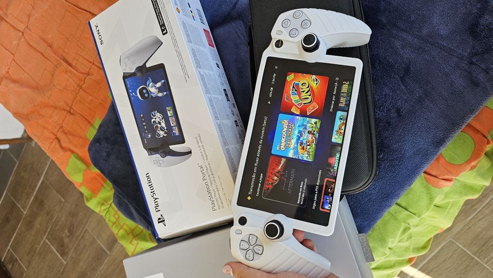 Playstation portal novo 5 anos de garantia