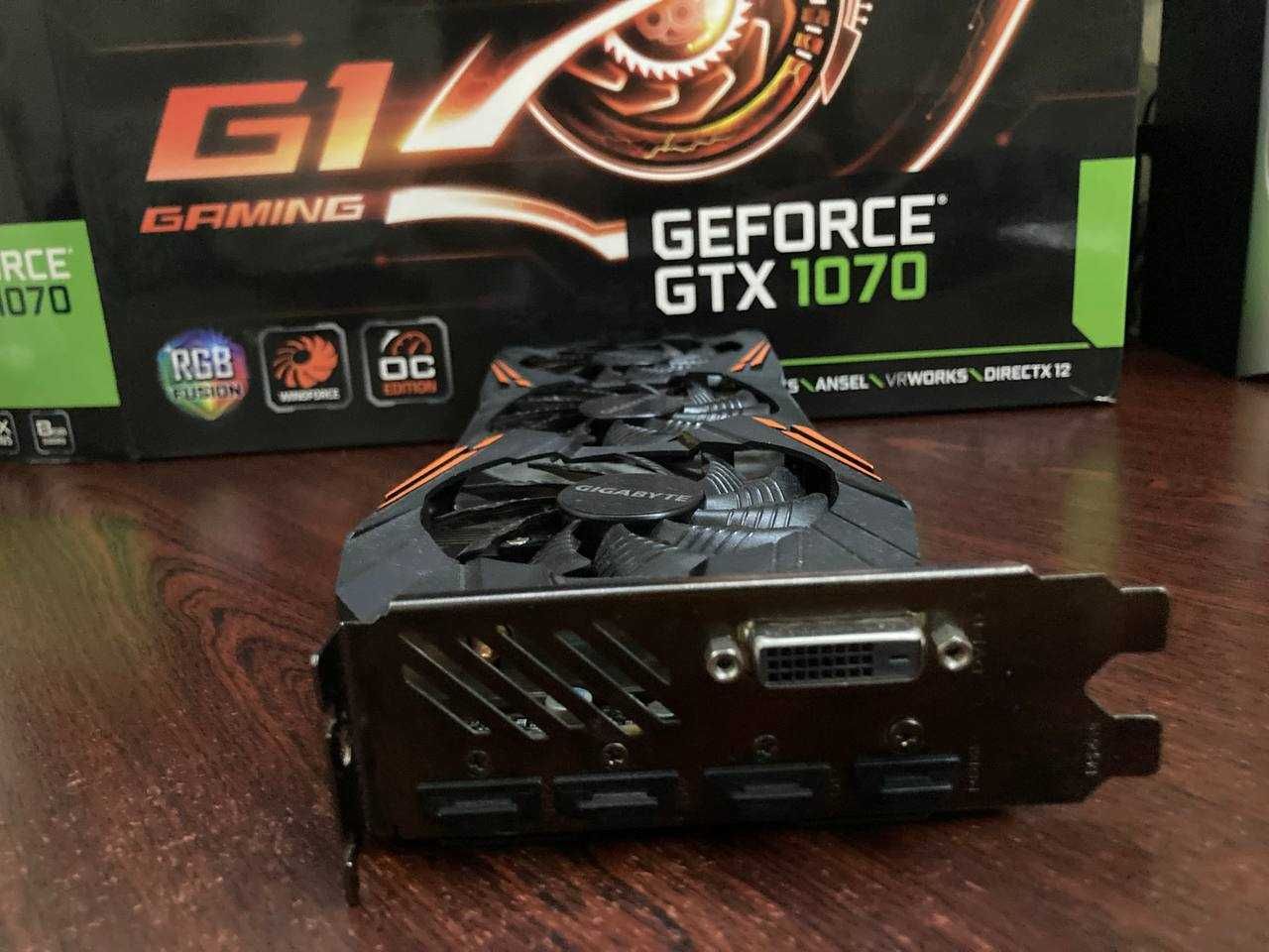 gigabyte gtx 1070 8 gb 256 bit
