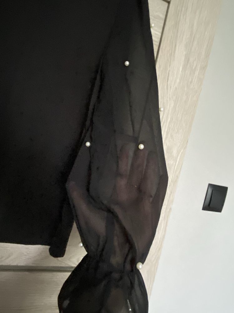 Czarna bluzka elegancka