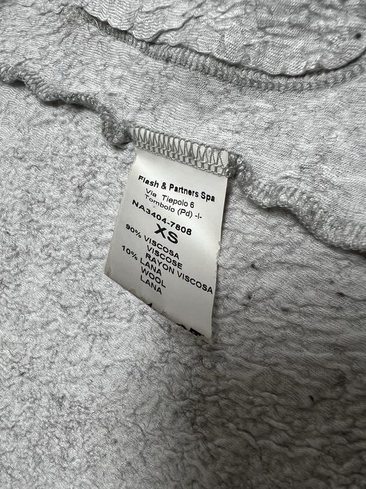 Casaco italiano, marca Nolita, tamanho XS, 80% viscose e 10%lã