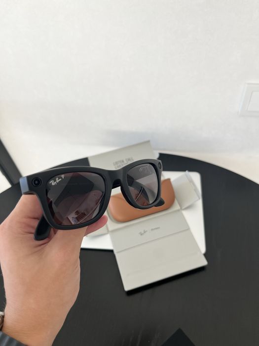 Ray-Ban Wayfarer RW4006 — оригінал, поляризовані лінзи, Matte Black