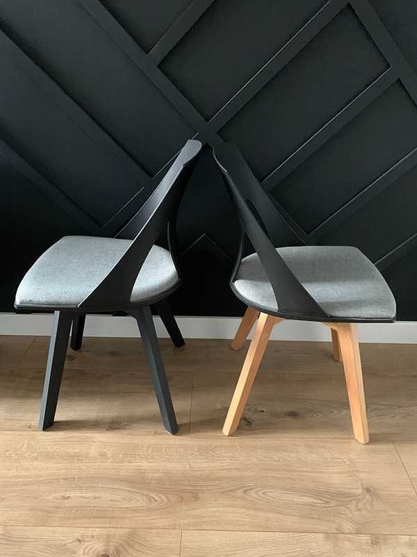 Designerskie krzesła skandynawskie tapicerowane NOWE