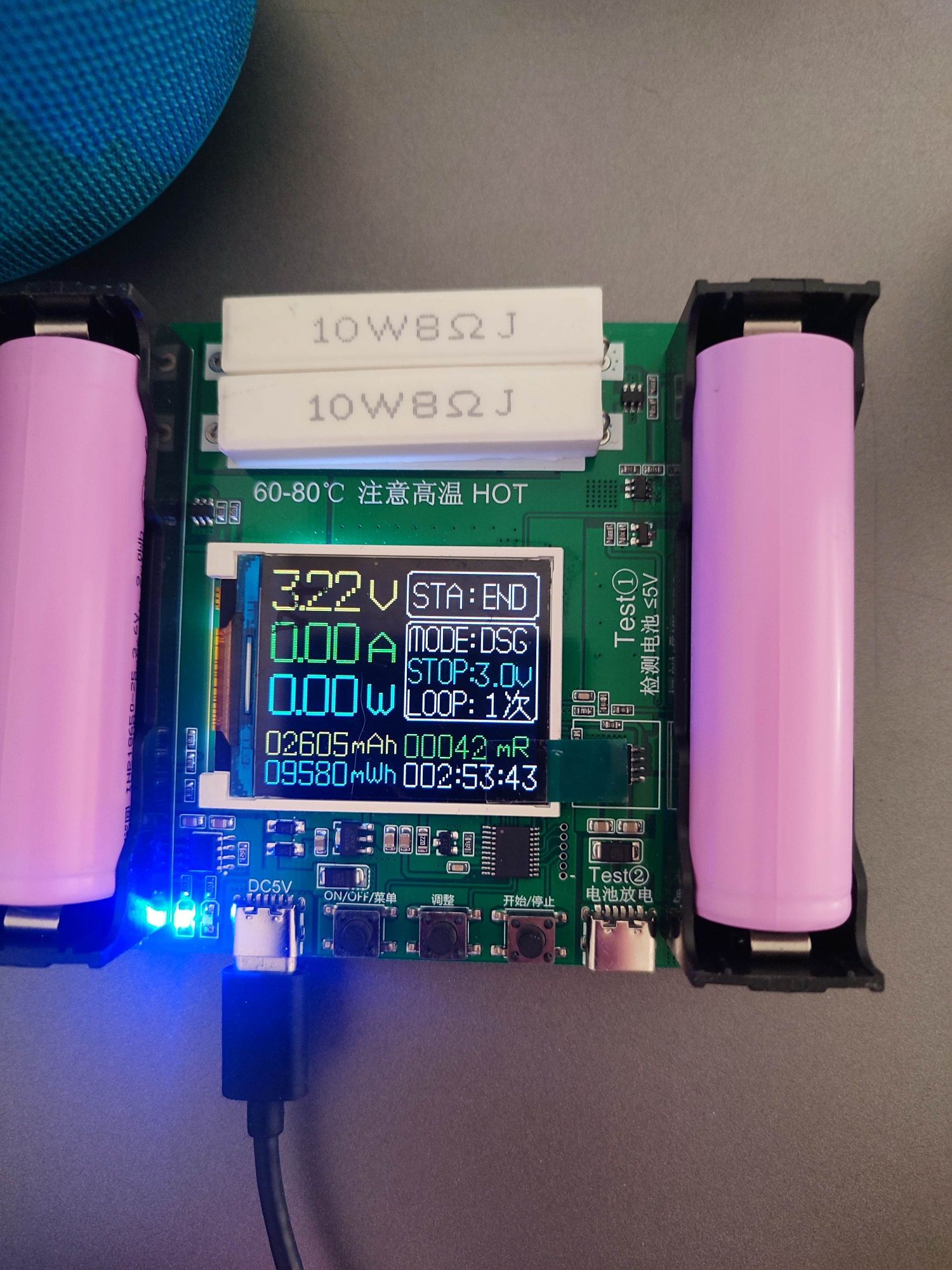 50 Pilhas Lítio 18650 de 2600mah Novas!