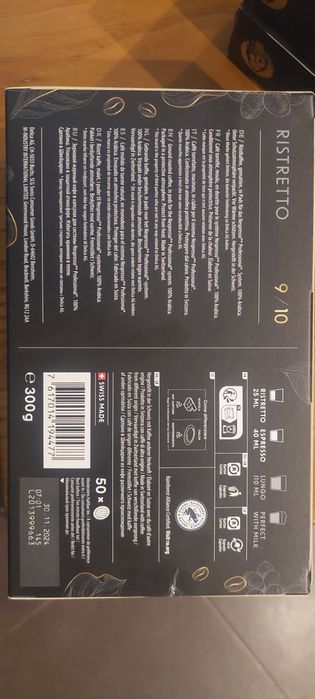 Caixa 50 cápsulas café Nespresso Professional