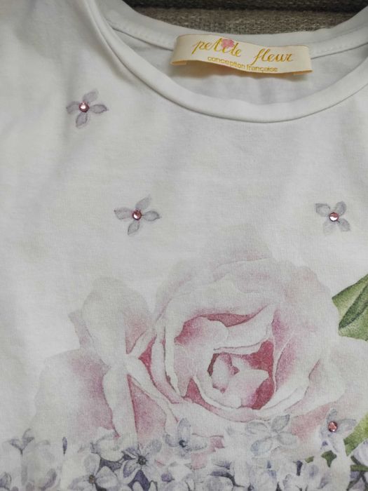 Saia tule Petite Fleur, 8 anos, NOVA