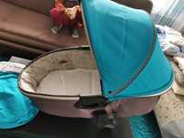 X-lander xpram move run wózek dziecięcy gondola z adapterami, materac,