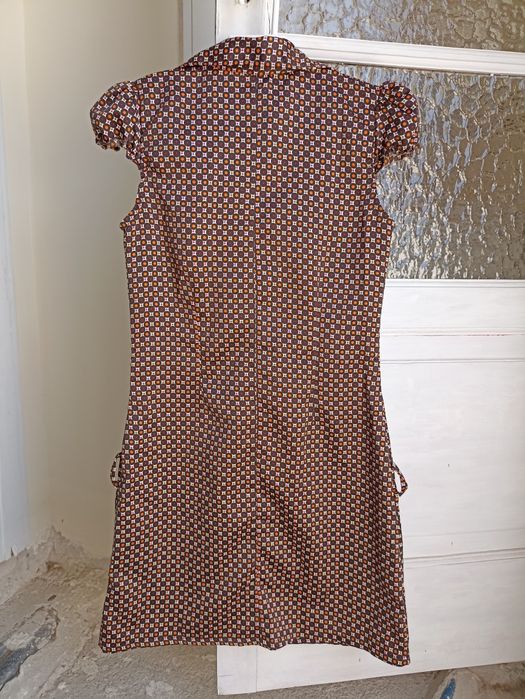 Vestido Xdye S acetinado impecável
