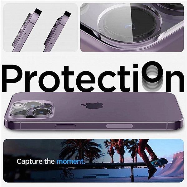 Osłona aparatu Spigen Optik.tR Camera Protector na iPhone 14 Pro / 14