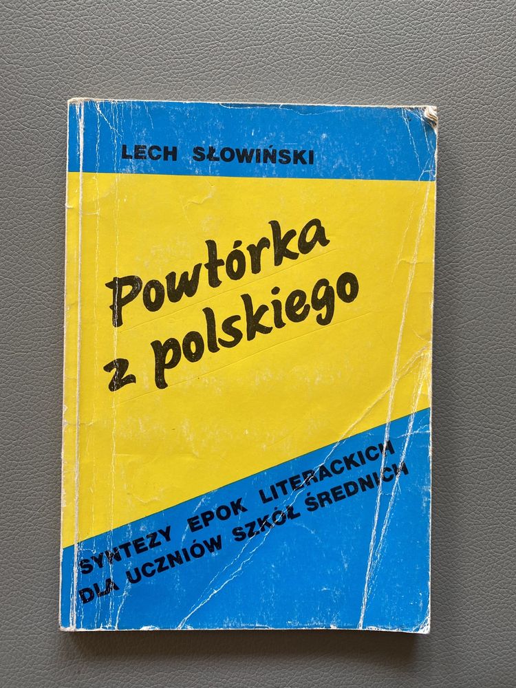 Książka powtórka z polskiego
