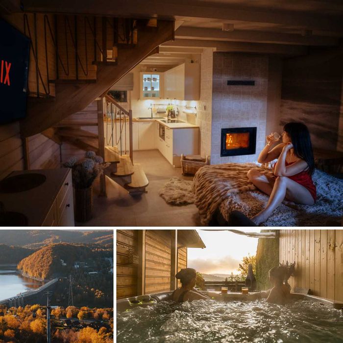 CENTRUM SOLINY Domki przy Zaporze i kolejce-150m/JACUZZI/CAŁY ROK!