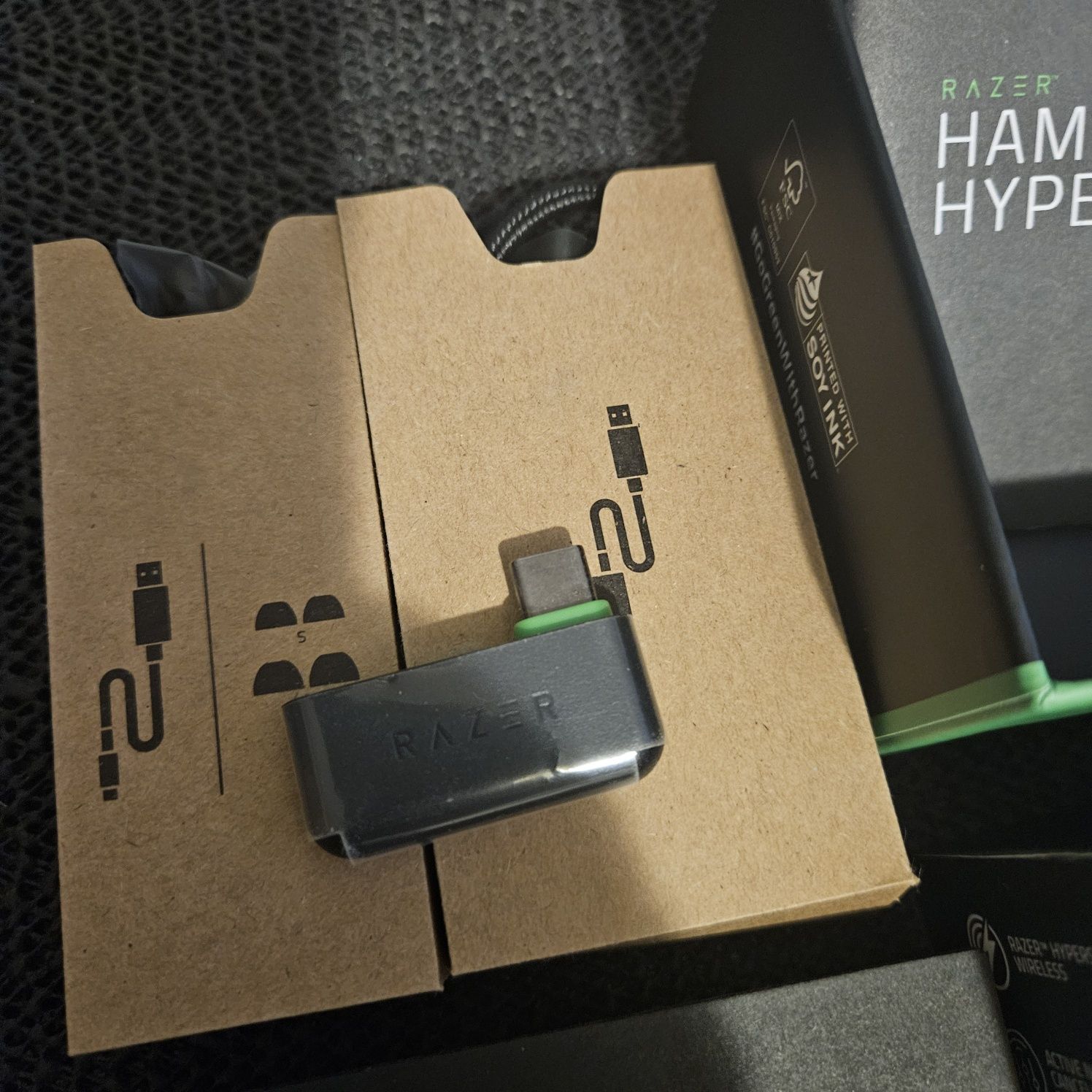 Słuchawki bezprzewodowe Razer Hammerhead Hyperspeed Xbox PS5 Switch PC