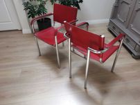 Fotel Bauhaus -Design Marcel Breuer - Chrom