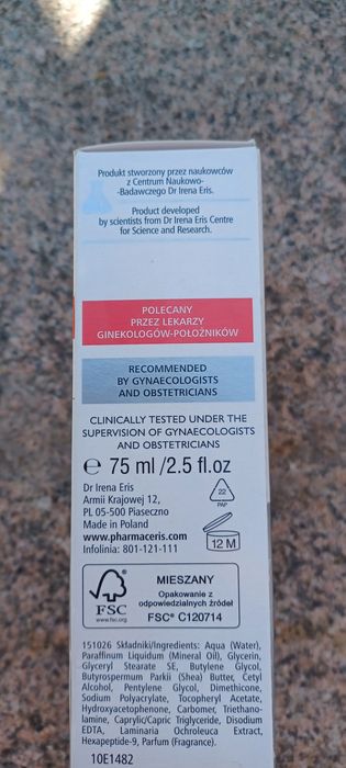Krem NOWY pharmaceris M redukujący istniejące rozstępy 75 ml