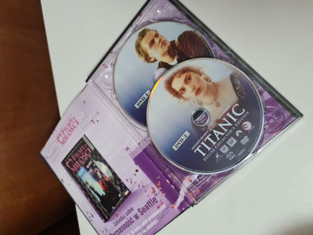 Titanic - książka i film na DVD - Najpiękniejsze filmy o miłości tom 2