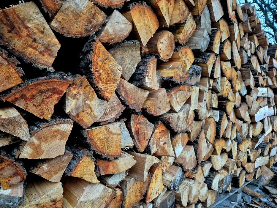 Drewno opałowe/kominkowe łupane drzewo opał,brzoza.olcha Dąb grab