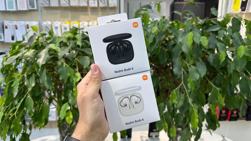 Магазин NEW Xiaomi Redmi Buds 6 Cloud White/Black Гарантія Trade In