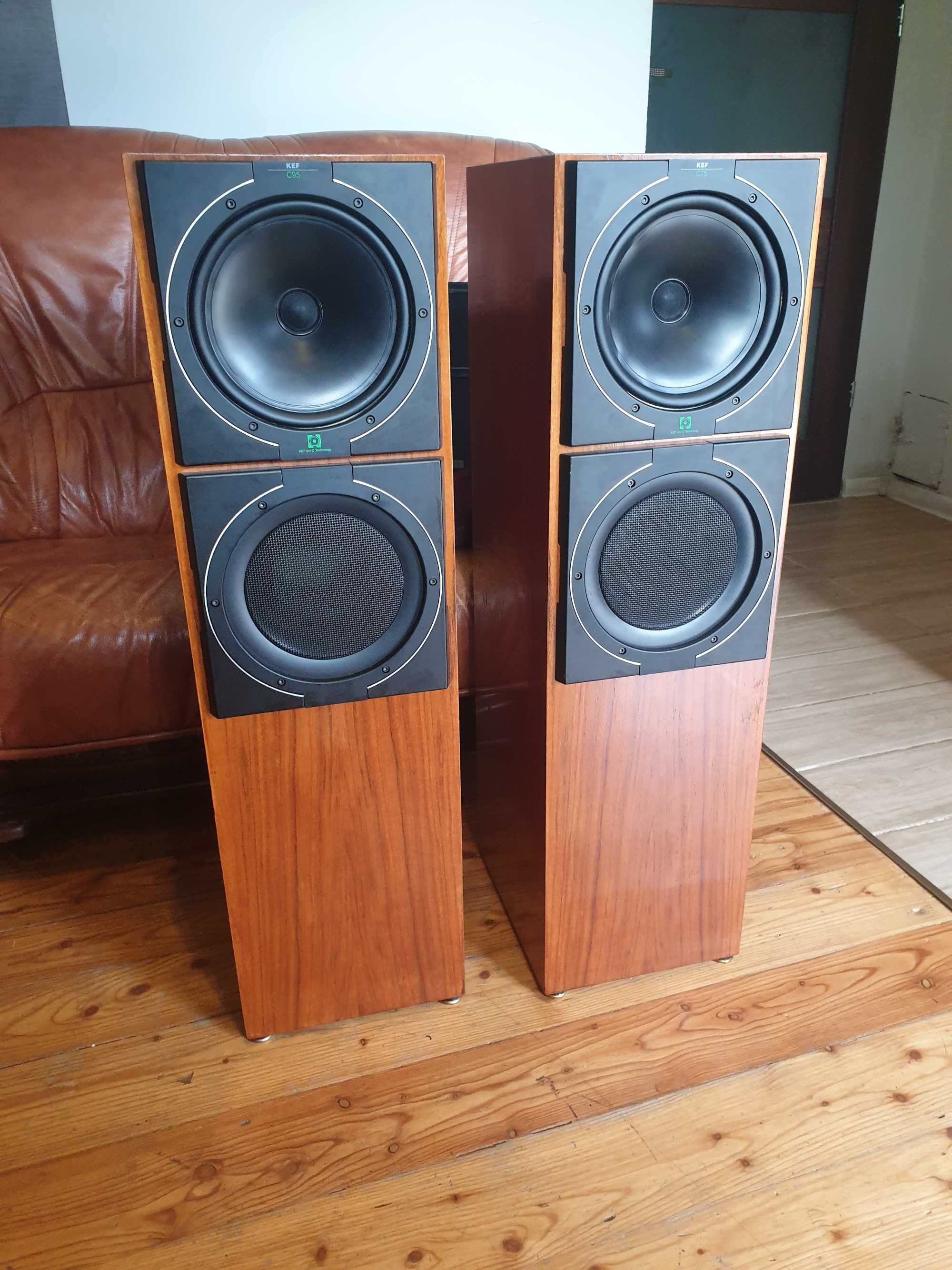 KEF C95 super kolumny