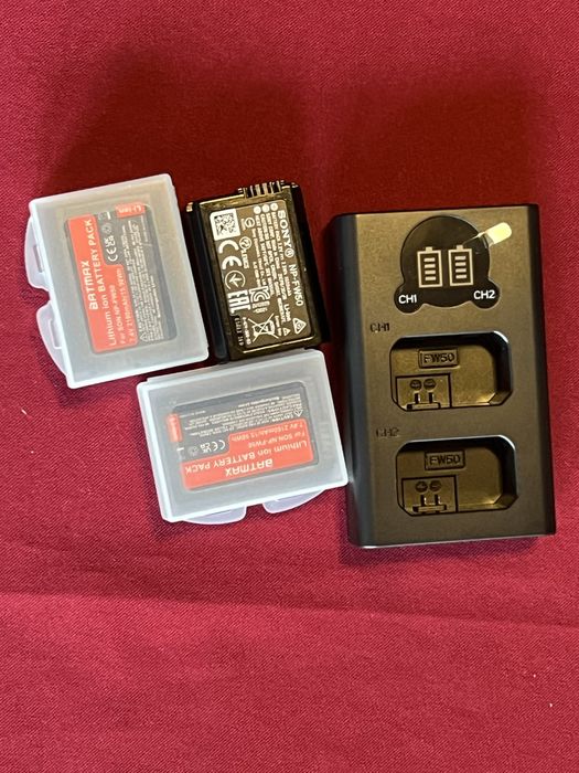 Sony a7ii corpo + 3 baterias