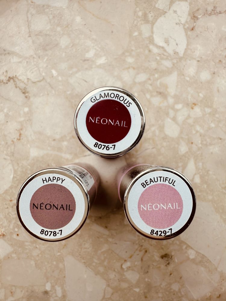 3x lakier Neonail Simple NOWE
