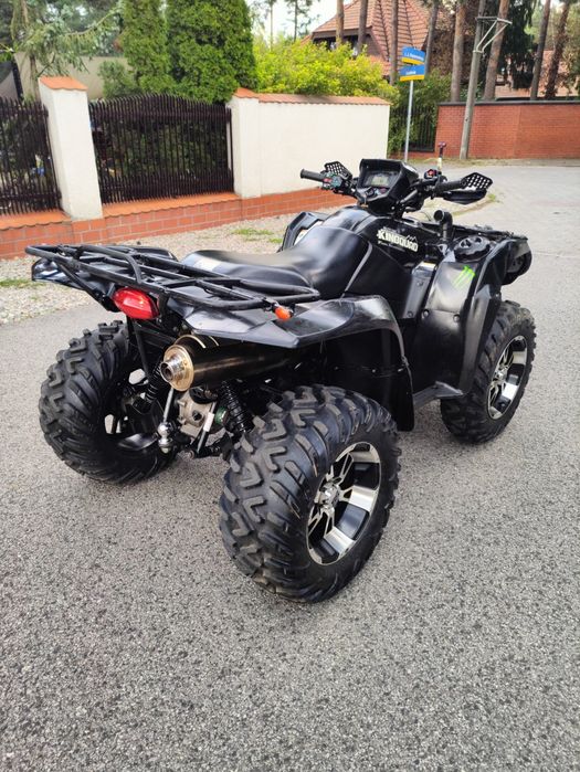Kingquad 700 zarejestrowany priv tablice Quad