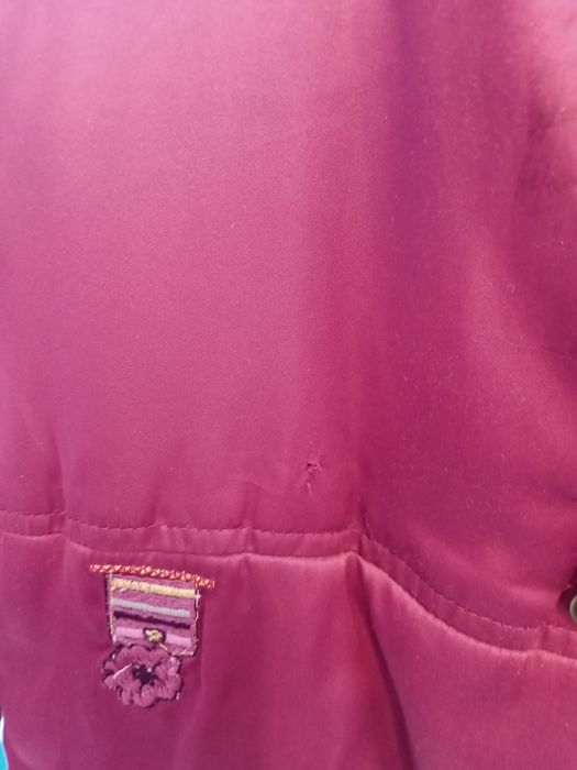 Kurtka zimowa  bordowa