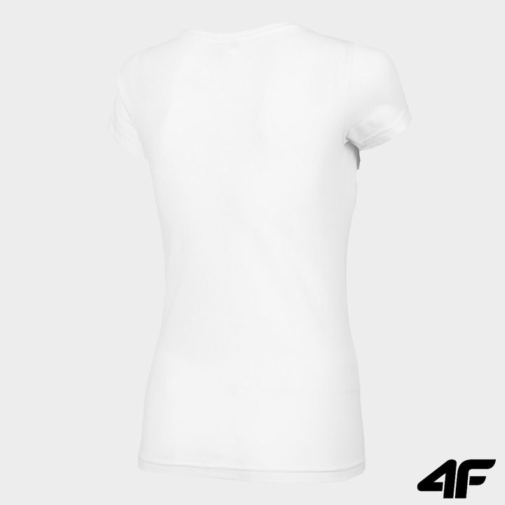 Koszulka Damska 4f T-shirt Damski Bawełniany Casual Limitowany