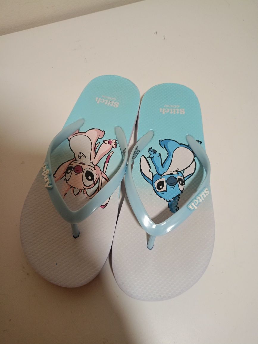 Klapki na basen Stich