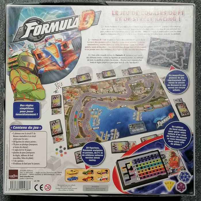 Formula D - jogo de tabuleiro