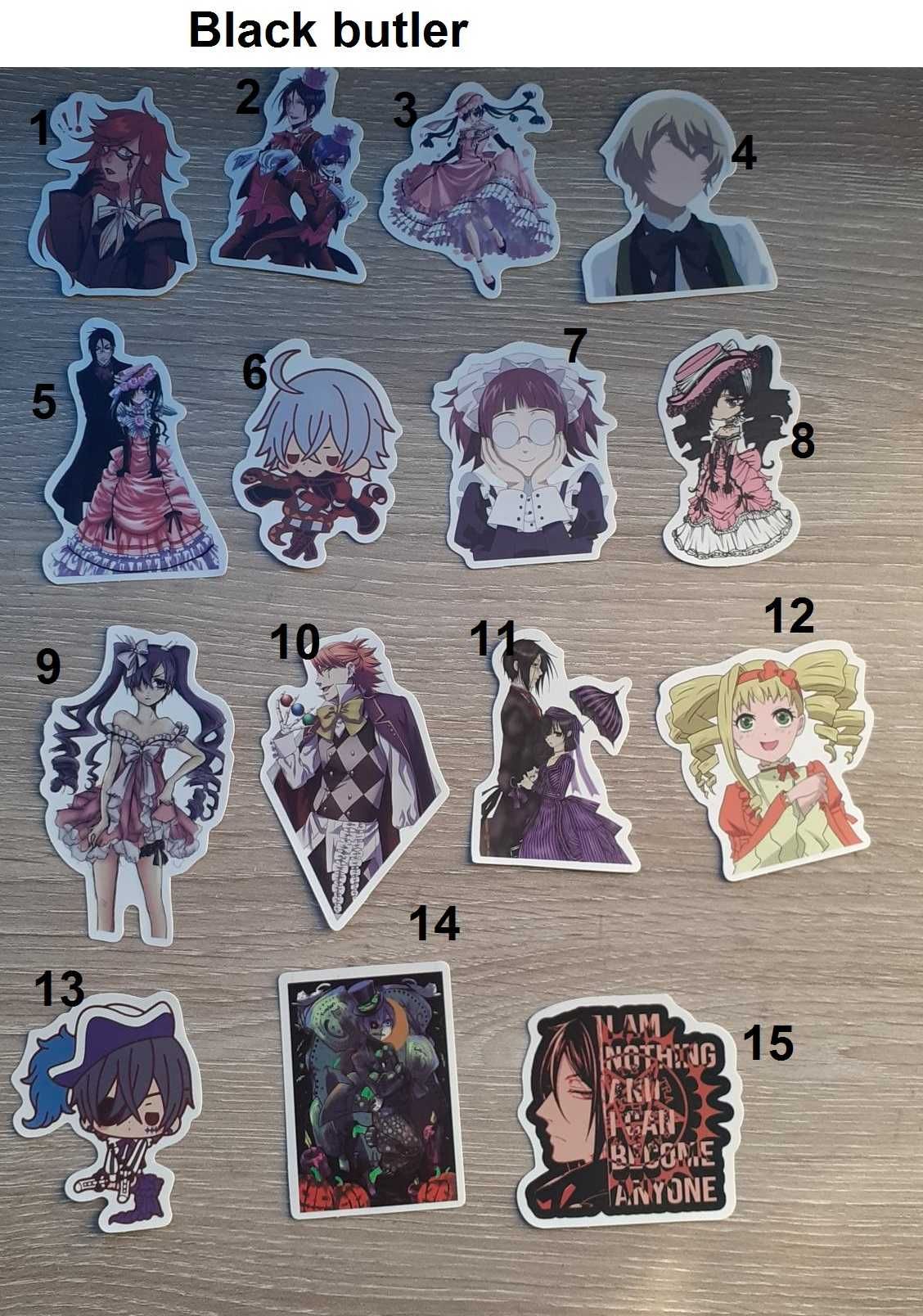 Stickers Anime Black Butler