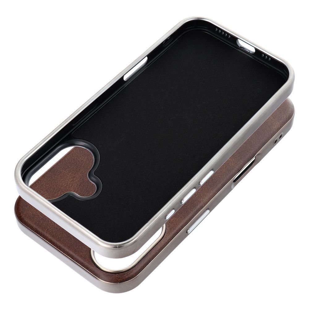 Futerał GENTLEMAN MAG COVER MagSafe do IPHONE 15 PRO MAX brązowy