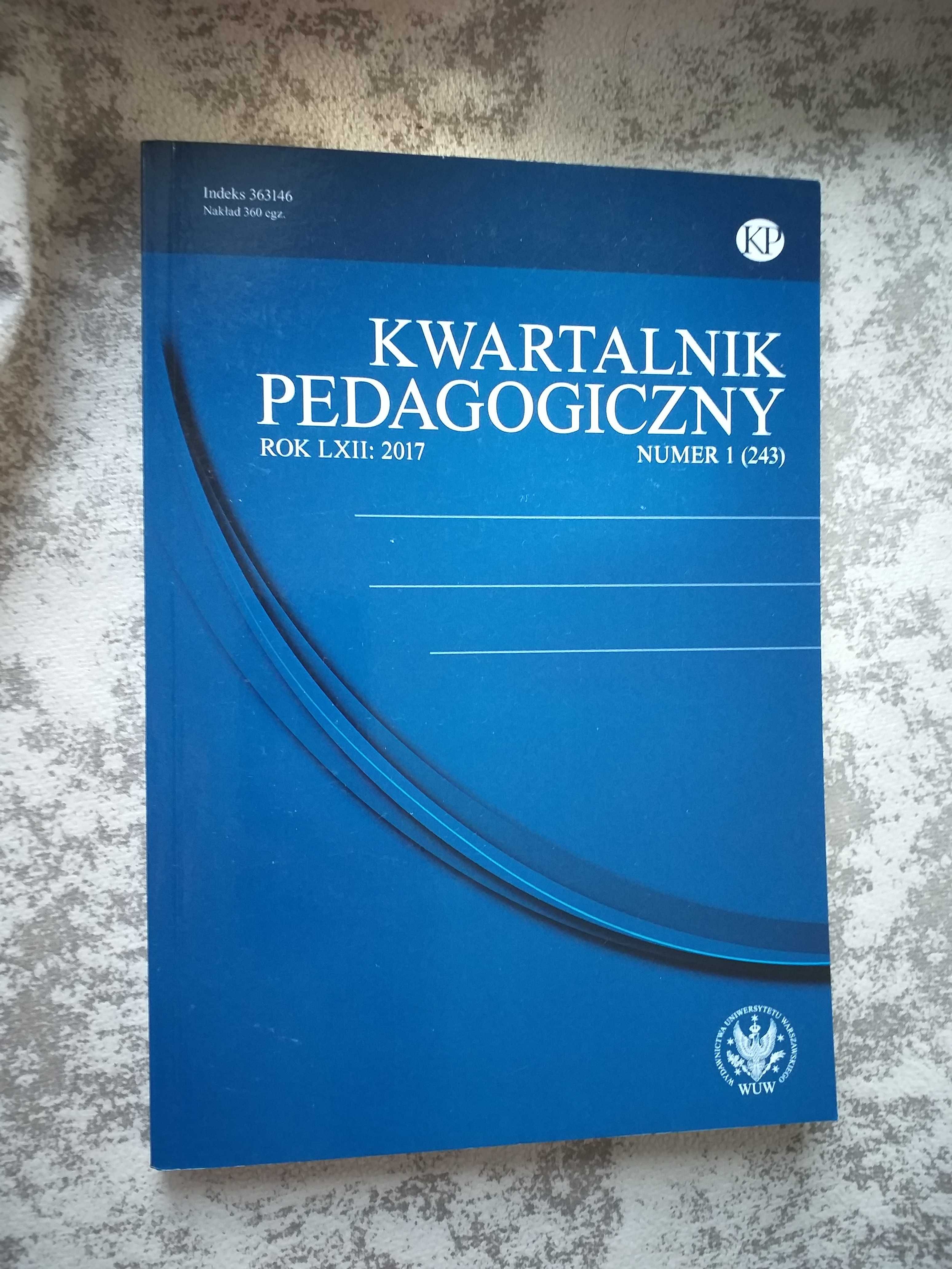 Kwartalnik Pedagogiczny, numer1 (243), Filozofia a pedagogika