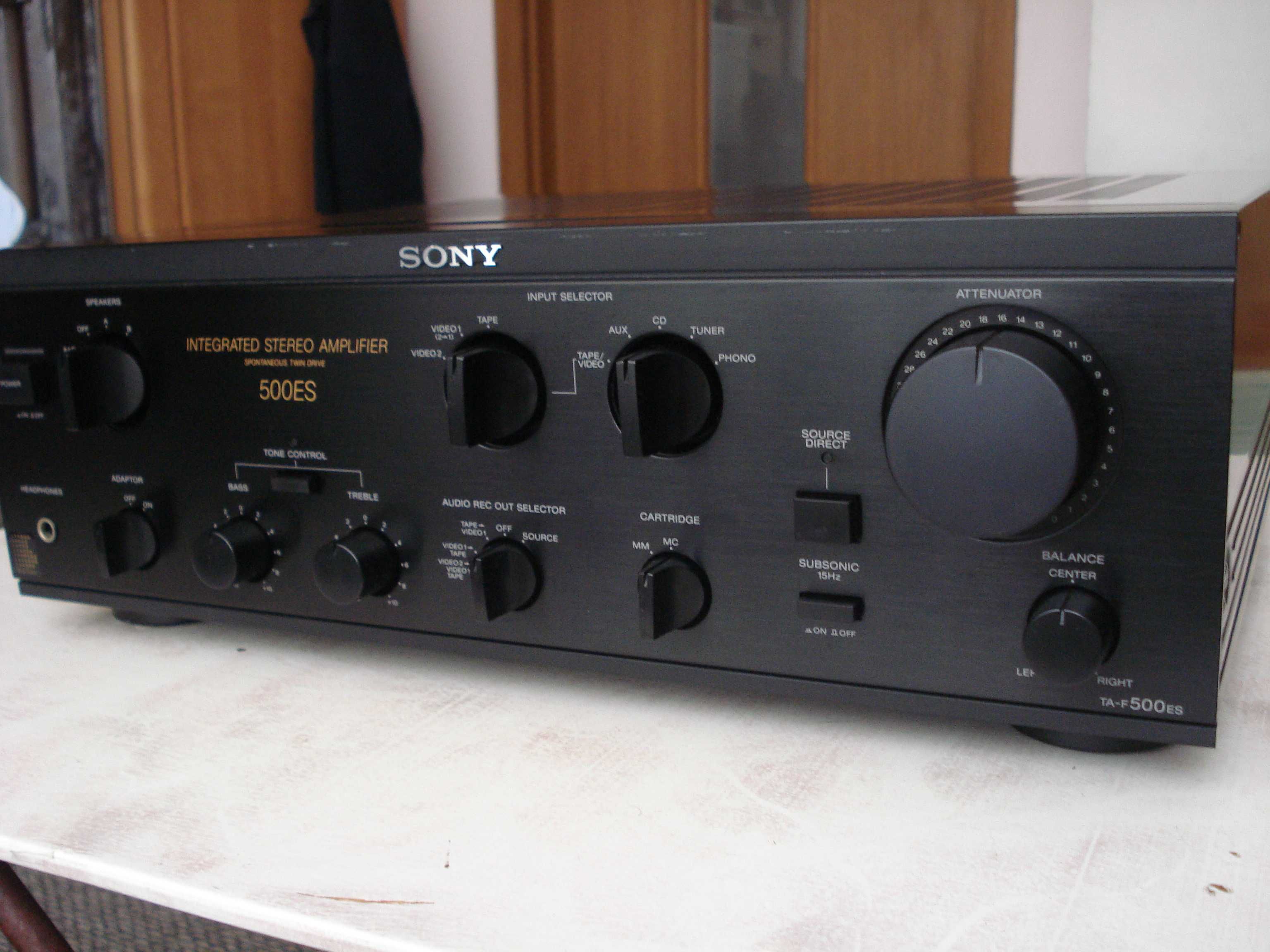 Підсилювач "Sony" TA-F550ES, TA-F500ES