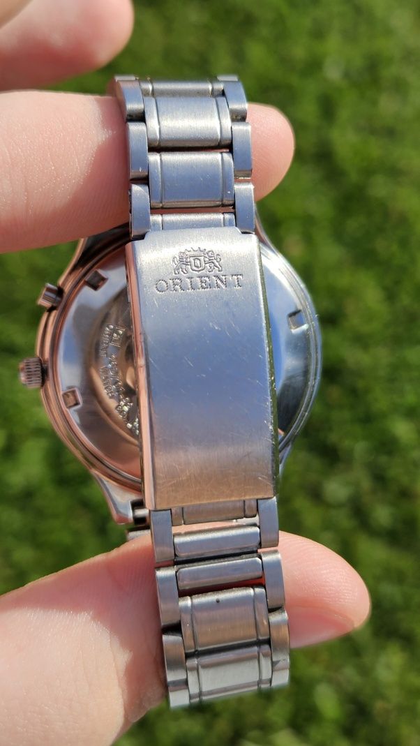 Orient Multi Year, Błękitna Tarcza, Automatyczny