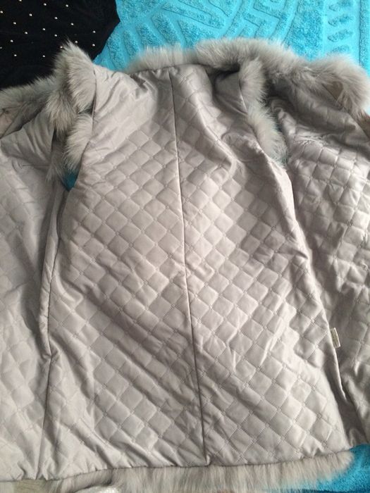 Меховая жилетка / жилетка из песца / купить меховую жилетку