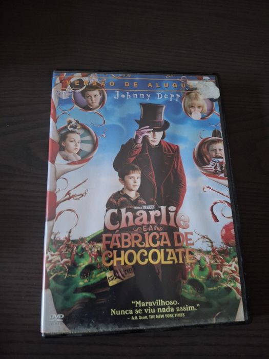 Charlie E A Fábrica de Chocolate  - DVD