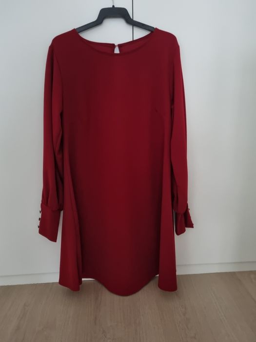 Vestido bordeaux