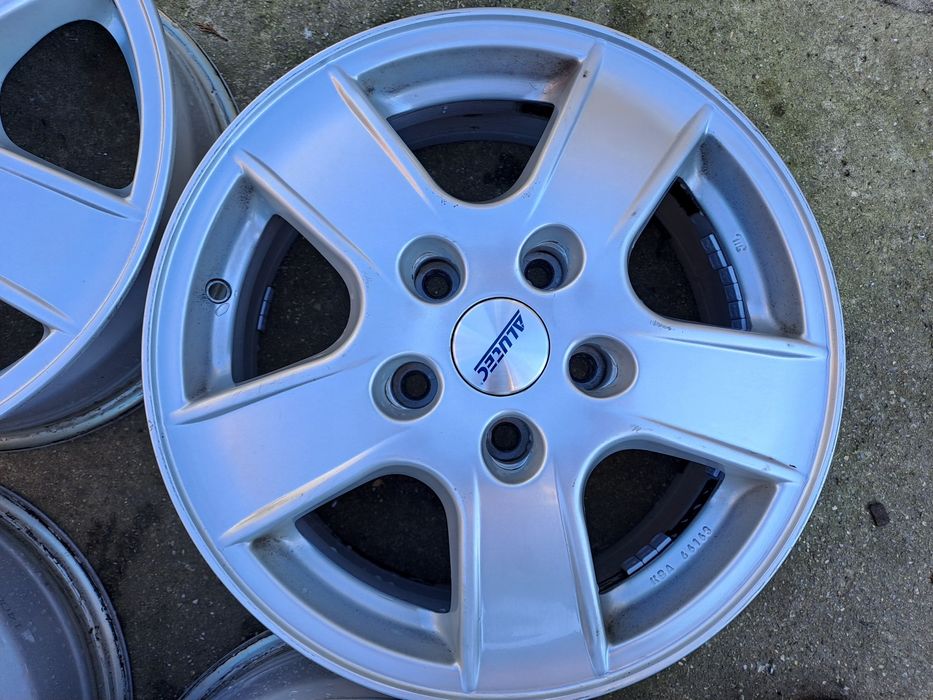 4szt Felgi Aluminiowe Alutec 16cali 5x118 Komplet Plus Śróby