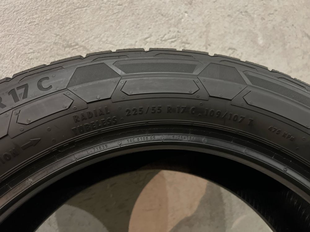 225/55/17C Continental Opona pojedyncza