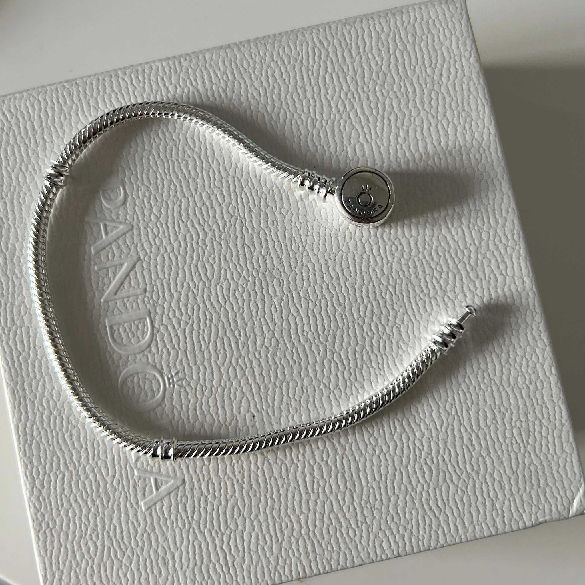 Bransoletka Srebrna 19 cm do Pandora Charms APART Idealna na Prezent
