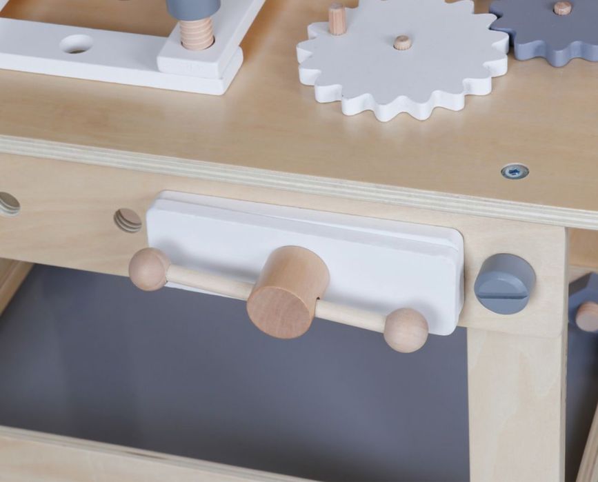 Деревʼяний верстат / інструменти дитячі / ігровий набір